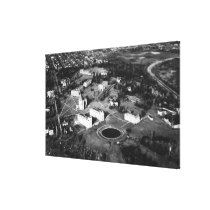Seattle, WA University of WA Campus Aerial Stretched Canvas Prints