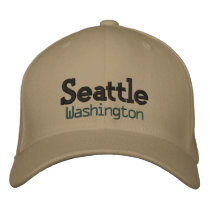 Seattle washington hat! embroidered hats