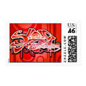 Seattle, Washington orange Stamp by sogri215 Seattle, Washington orange Stamp