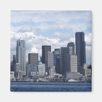 Seattle Washington Skyscrapers magnets