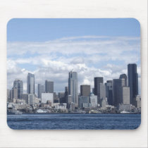 Seattle Washington Skyscrapers mousepads
