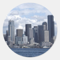 Seattle Washington Skyscrapers stickers