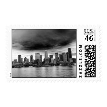 Seattle Waterfront Postage Stamp