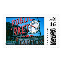 Seattle's Public Market postage by glennlump Seattle's Public Market postage