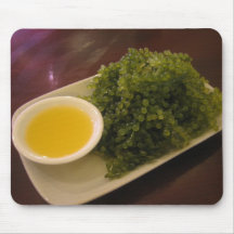 Seaweed with lemon sauce mousepads