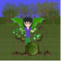 Sebastian Drummer Boy Faery Photo Sculpture photo sculptures