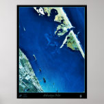 Sebastian Inlet, Florida satellite poster