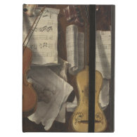 Sebastiano Lazzari Trompe - Violin and Music Notes iPad Folio Cases
