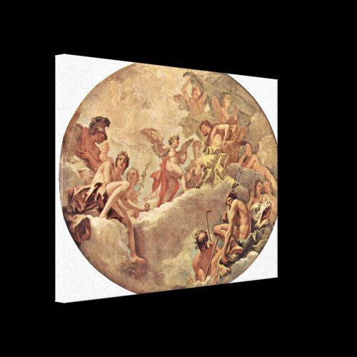 Sebastiano Ricci - Cupid in front of Jupiter Gallery Wrapped Canvas