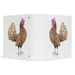 Sebright Bantam Rooster Binder
