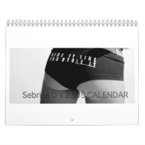 SEBRINA D'S 2009 CALENDAR