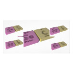 Sec as Se Selenium and C Carbon Photo Card Template