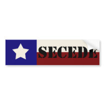 SECEDE Bumper Sticker bumper stickers by smo410 SECEDE Bumper Sticker bumper stickers