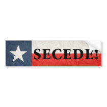 Secede! bumper stickers by guardart Secede! bumper stickers