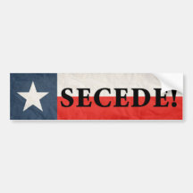 Secede! Bumper Stickers