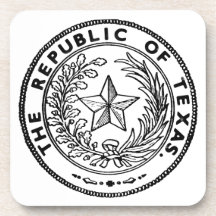 Secede Republic of Texas Coaster