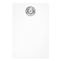 Secede Republic of Texas Customized Stationery