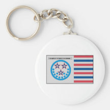 Secession Flag used by Florida - January 10, 1861 Key Chains