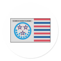 Secession Flag used by Florida - January 10, 1861 stickers by NHRebels Secession Flag used by Florida - January 10, 1861 stickers