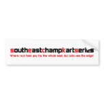 SECKS-On The Edge bumper stickers