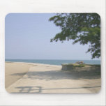 Secluded Beach Area mousepads