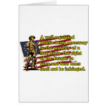 Second Amendment cards by RightWingGifts Second Amendment cards