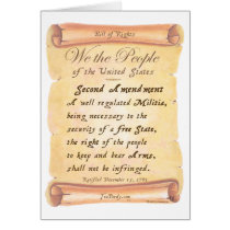 Second Amendment Greeting Cards