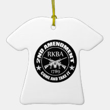 Second Amendment Come And Take It RKBA AR's Ornaments