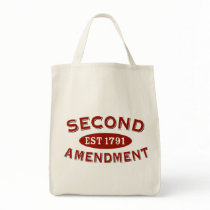 Second Amendment Est 1791 Tote Bag