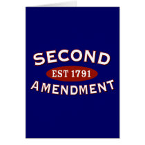 Second Amendment Est. 1791 cards by AmericanElephant Second Amendment Est. 1791 cards