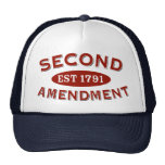 Second Amendment Est. 1791 Hats