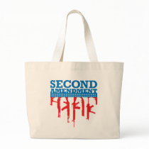 Second Amendment Flag Canvas Bag