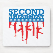 Second Amendment Flag mousepads by visualnewbie Second Amendment Flag mousepads