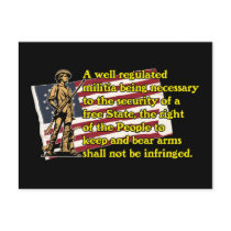 Second Amendment postcards by RightWingGifts Second Amendment postcards