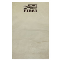 Second Amendment Protects First Amendment Stationery Design