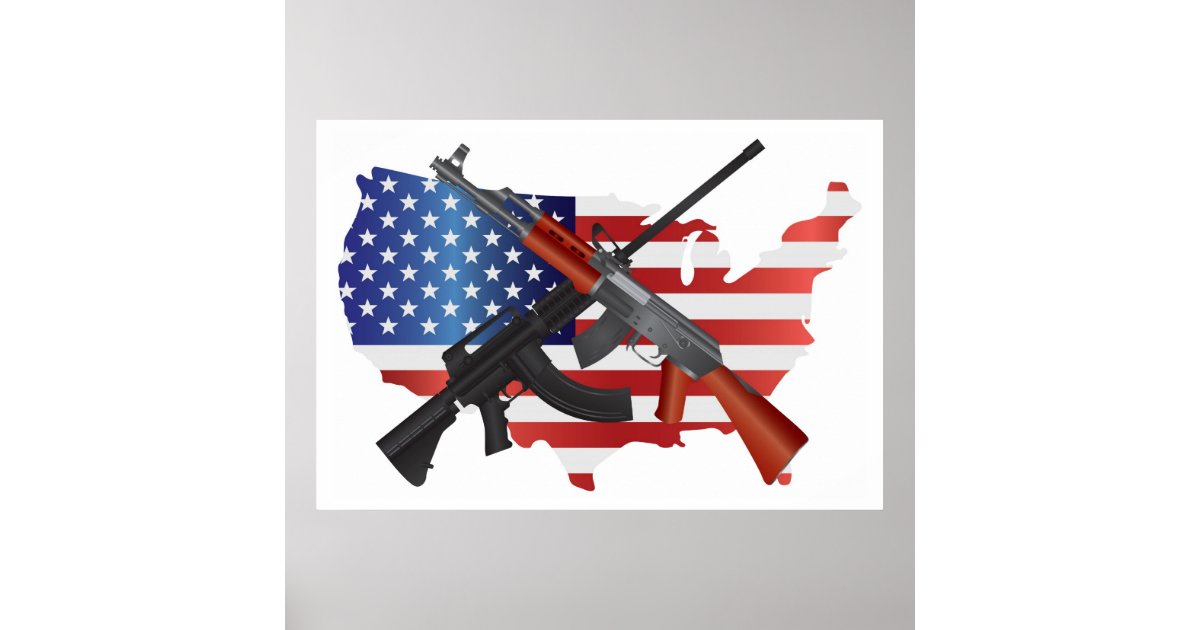 Second Amendment Rights to Bear Arms Poster Zazzle