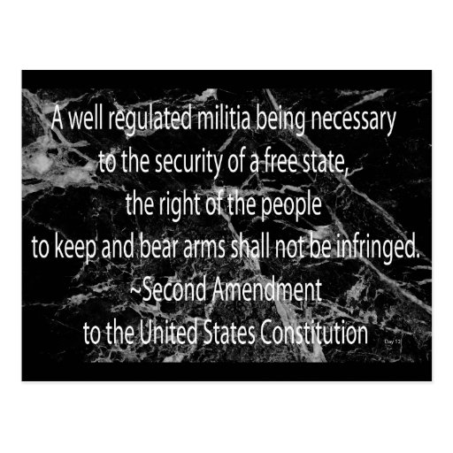 what is the second amendment of the united states constitution