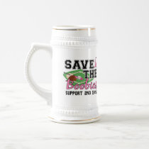 Second Base 10 Breast Cancer Coffee Mugs