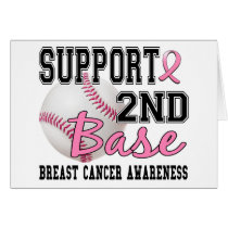 Second Base 14 Breast Cancer Cards