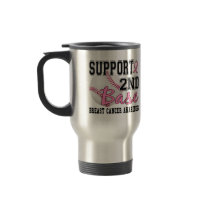 Second Base 14 Breast Cancer Coffee Mug