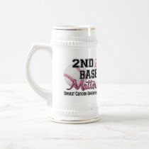 Second Base 16 Breast Cancer Coffee Mug