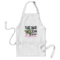 Second Base 22 Breast Cancer Aprons