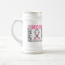 Second Base 2 Breast Cancer Mugs