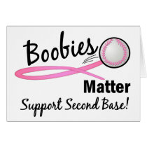 Second Base 4 Breast Cancer Cards