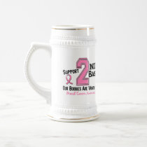 Second Base 5 Breast Cancer Coffee Mug