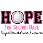 Second Base 8 Breast Cancer Polo Shirt