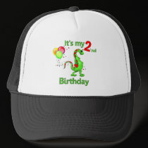 Second Birthday Dinosaur hats