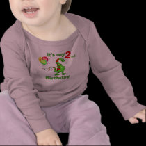 Second Birthday Dinosaur t-shirts