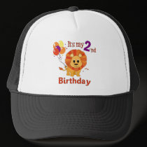 Second Birthday Lion hats