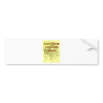 Second chance bumper sticker